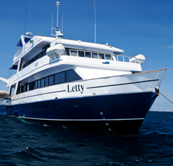 The Eric, Letty and Flamingo Yachts, Galapagos Islands