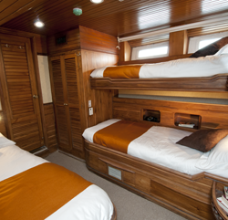 The Eric, Letty and Flamingo Yachts, Galapagos Islands